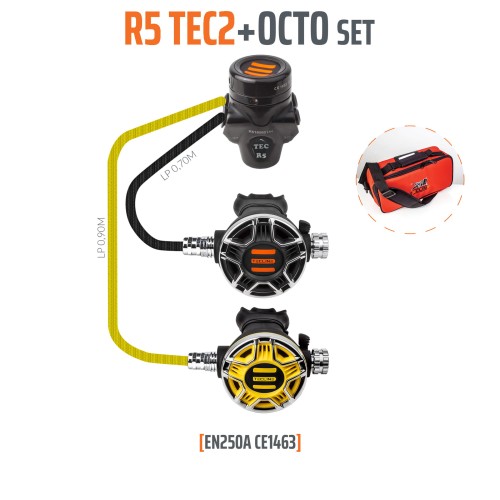 Automaty oddechowe Tecline R5 TEC2 z Octopusem TEC2 plus torba.jpg