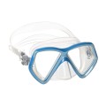 zestaw dziecięcy maska i fajka mares combo zoo rekin niebieski maska.jpg