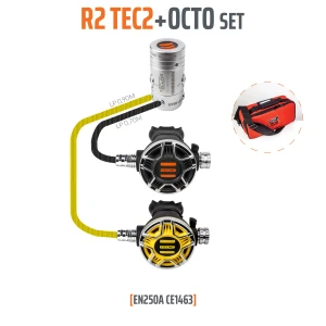 Automaty oddechowe Tecline R2 TEC2 z octopusem torba gratis