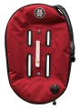 Zestaw OMS Comfort Harness III do pojedynczej butli czerwony/czarny