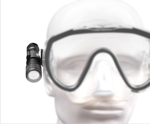 Latarka na maskę Orcatorch D560