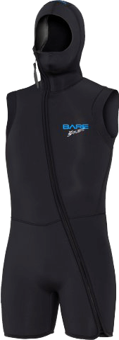 BARE 7mm Step-In Hooded Vest