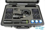 Latarka SLIM H01 Zestaw HI-MAX, 3500lm (ładowarka i 3 szt. akumulatorów)