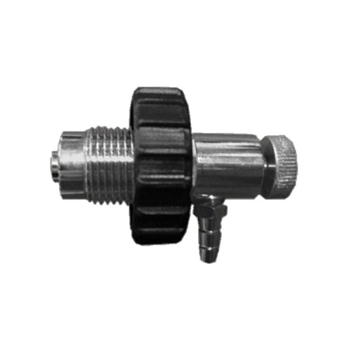 OMS Restryktor przepływu gazu wraz z regulacją do 300 Bar / 4300 PSI, DIN