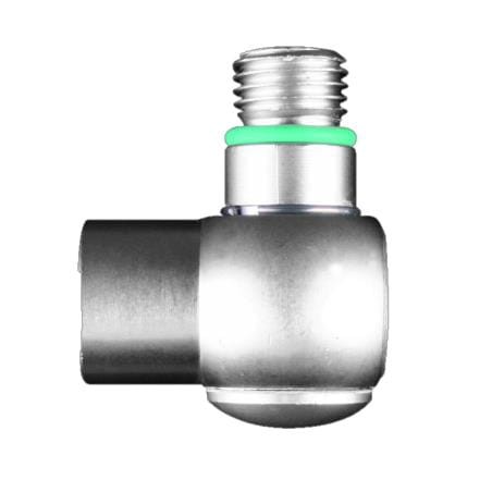 Swivel adapter OMS 90° UNF 3/8" (LP) Męski do UNF 3/8" (LP) Żeński