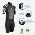 skafander Aqualung Hydroflex Short czarno biały szczegóły.png