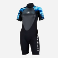 skafander Aqualung Hydroflex damski Short niebieska rafa koralowa bok lewy.png