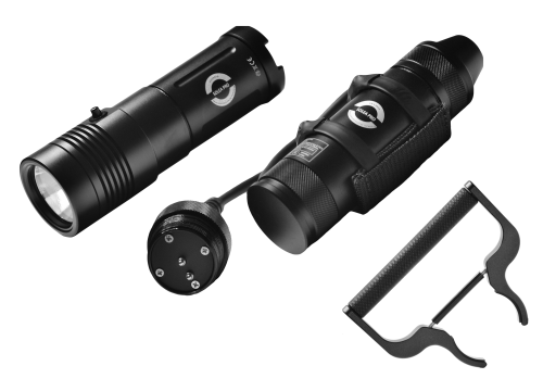 latarka oceama Solea Pro Set 4000 lumenów latarka nurkowa główna.png