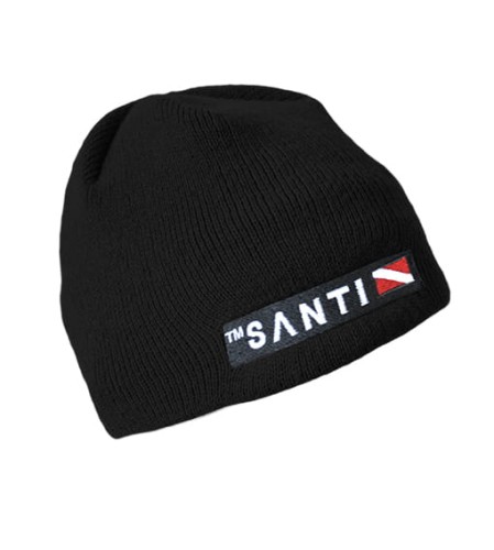 Czapka Santi Thinsulate czarna